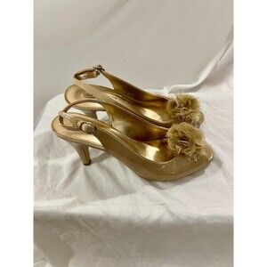 BANDOLINO BD7ARLIN NATURAL/NUDE  HEELS SIZE 9